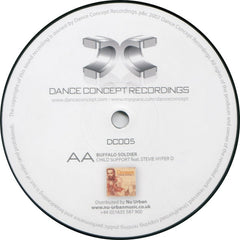 Benny V & Dfrnt Lvls / Stevie Hyper D. - Aint No Stopping Us Now / Buffalo Soldier 12" Dance Concept Recordings DC005