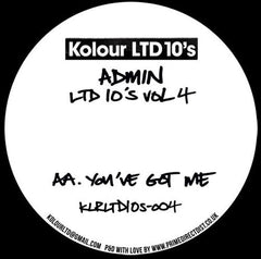 Admin ‎– Ltd 10's Vol 4 Kolour LTD ‎– KLRLTD10s-004, Kolour LTD 10's ‎– VOL 4