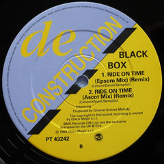 Black Box - Ride On Time (Remix) 12" Deconstruction, RCA PT 43242