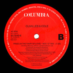 Clivilles & Cole - A Deeper Love 12" Columbia 6578496