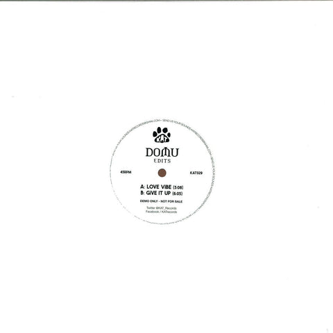 Various ‎– Domu Edits 12" KAT ‎– KAT029