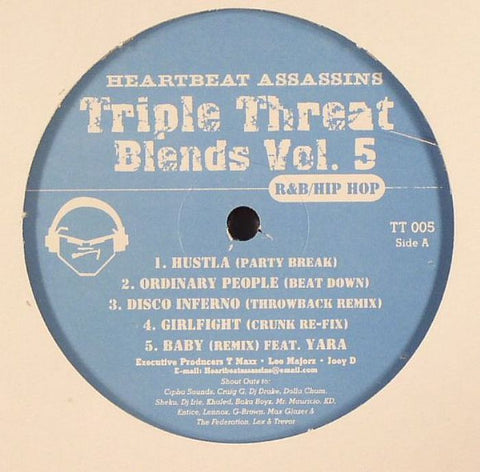 Heartbeat Assassins - Triple Threat Blends Volume 5 12" TT005