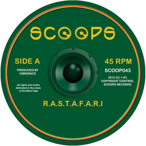 Professa Natti / Sally Hossack / Ras Tweed / Vibronics ‎– R.a.s.t.a.f.a.r.i. / Mystic Air / I Am What I Am / Flc Dub 10" Scoops ‎– SCOOP043