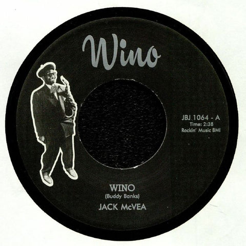 Jack McVea ‎– Wino / Wine-O - Wino ‎– JBJ 1064