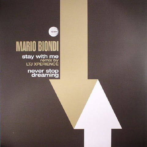 Mario Biondi ‎– Stay With Me / Never Stop Dreaming - Schema ‎– SCEP478