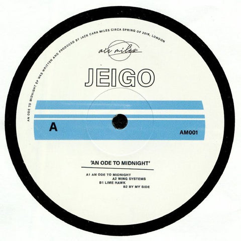 Jeigo ‎– An Ode to Midnight - air miles ‎– AM001