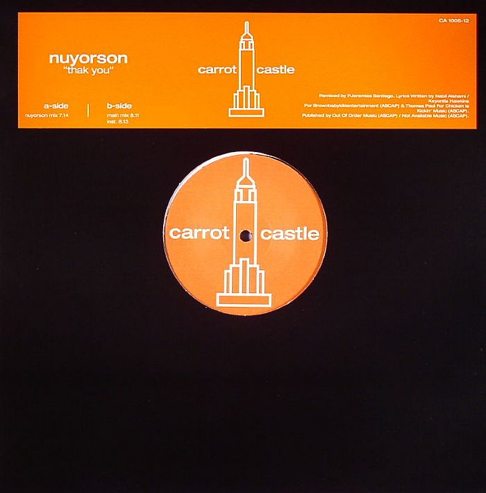 Nuyorson ‎– Thank You Carrot Castle ‎– CA100512