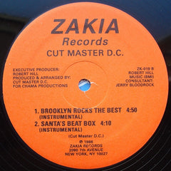 Cut Master D.C. - Brooklyn Rocks The Best 12" Zakia Records ZK 019 (USED)