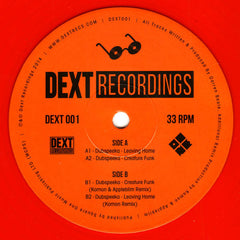 Dubspeeka ‎– Leaving Home EP 12" Dext Recordings ‎– DEXT001