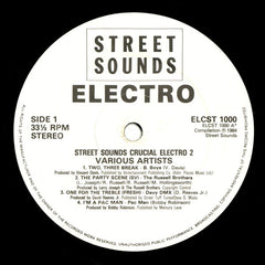 Various - Street Sounds Crucial Electro 2 12" ELCST10000 Street Sounds