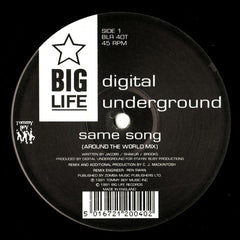Digital Underground - Same Song 12" Big Life BLR 40T