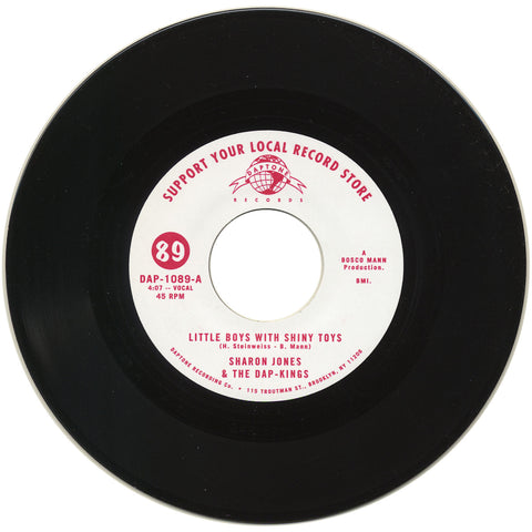 Sharon Jones & The Dap-Kings - Little Boys With Shiny Toys 7" DAP1089 Daptone Records RSD