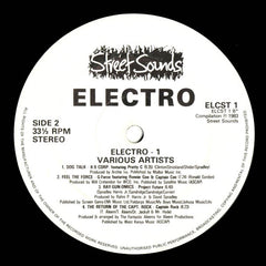 Various Artists - Street Sounds Electro 1 12" ELCST1 Street Sounds