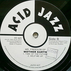 Mother Earth - Mr. Freedom 12" Acid Jazz JAZID 62T