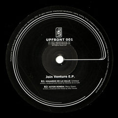Various ‎– Join Venture EP 12" Upfront Records - UPFRONT 001