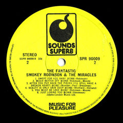 Smokey Robinson & The Miracles - The Fantastic Smokey Robinson & The Miracles 12" SPR90009 Sounds Superb