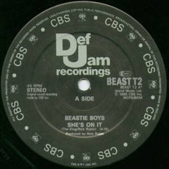 Beastie Boys - She's On It 12" Def Jam Recordings BEAST T2