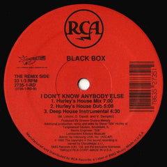 Black Box - I Don't Know Anybody Else 12" RCA, Deconstruction 2735-1-RD