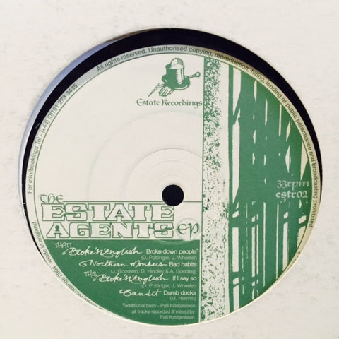 Various - The Estate Agents EP 1" ESTR002 Estate Recordings