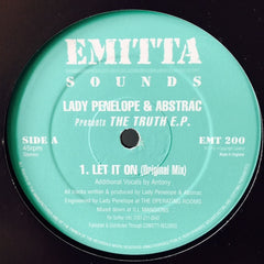Abstrac, Lady Penelope - The Truth EP - EMT 200 Emitta Sounds
