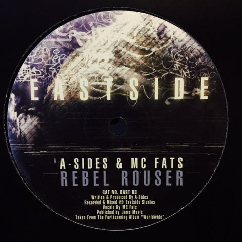 A Sides, MC Fats, Break - Rebel Rouser / Definite EAST83 Eastside Records