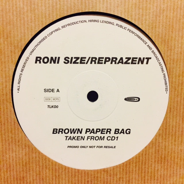 Roni Size / Reprazent - Brown Paper Bag / Hi-Potent 12" Talkin' Loud TLKOO