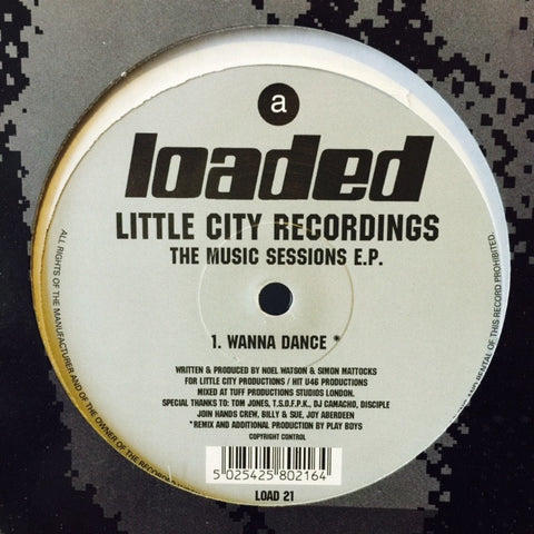 Little City Recordings - The Music Sessions EP 12" LOAD21 Loaded Records