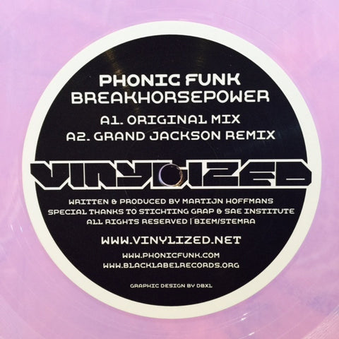 Phonic Funk - Breakhorsepower BL012 Black Label
