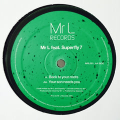 Mr L feat Superfly 7 - Back To Your Roots 12" MRL001 Mr L Records