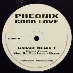 Pheonix - Good Love 12" GIED003 Global i Entertainment Ltd