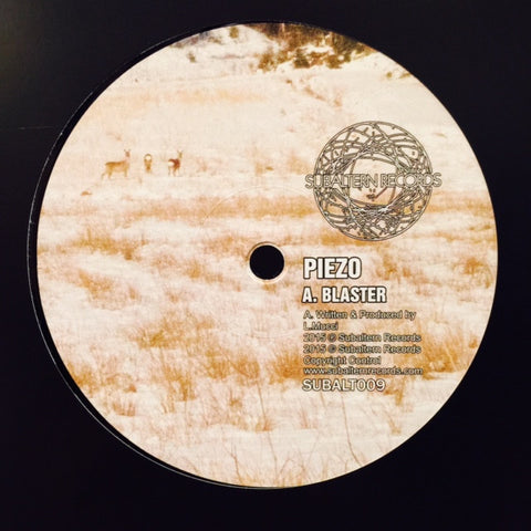 Piezo -Antelope Swing EP 12" SUBALT009 Subaltern