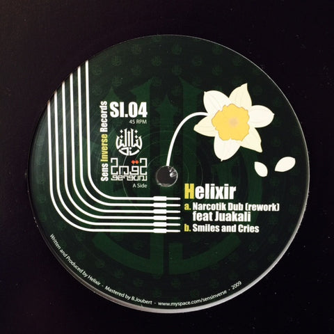 Helixir - Narcotik Dub (Rework) / Smiles And Cries 12" SI04 Sens Inverse Records
