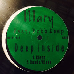 Mary J Blige, Mobb Deep - Deep Inside 12" PROMO MBJR12003
