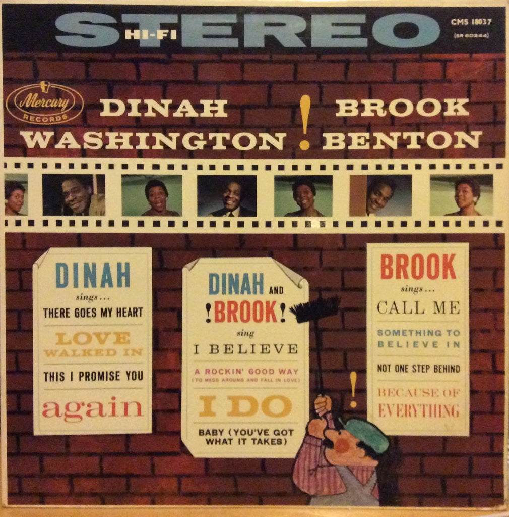 Dinah Washington And Brook Benton - The Two Of Us 12" Mercury CMS 18037
