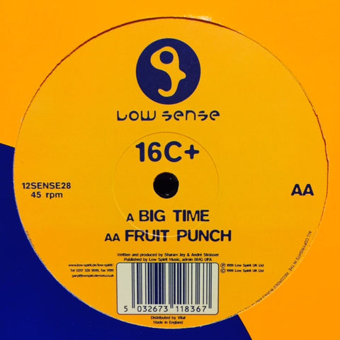16C+ - Big Time / Fruit Punch 12" 12SENSE28 Low Sense