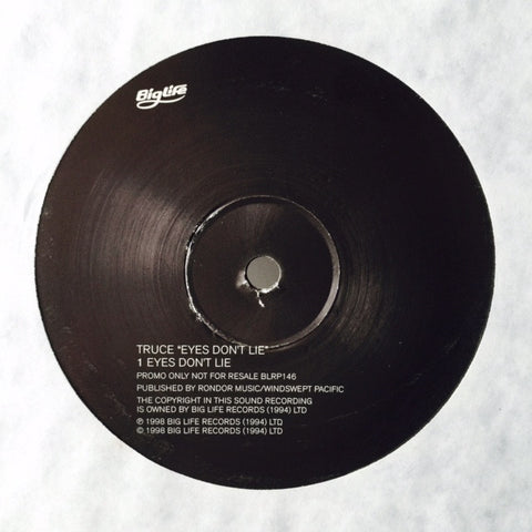Truce - Eyes Don't Lie 12" BLRP146 Big Life