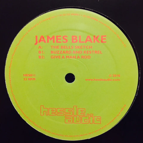 James Blake - The Bells Sketch 12" HES011 Hessle Audio