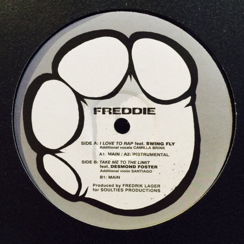 Freddie Cruger - I Love To Rap 12" ER001 The Elephant