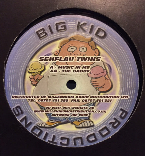 Shehflau Twins ‎– Music In Me / The Daddy - Big Kid Productions ‎– SP004