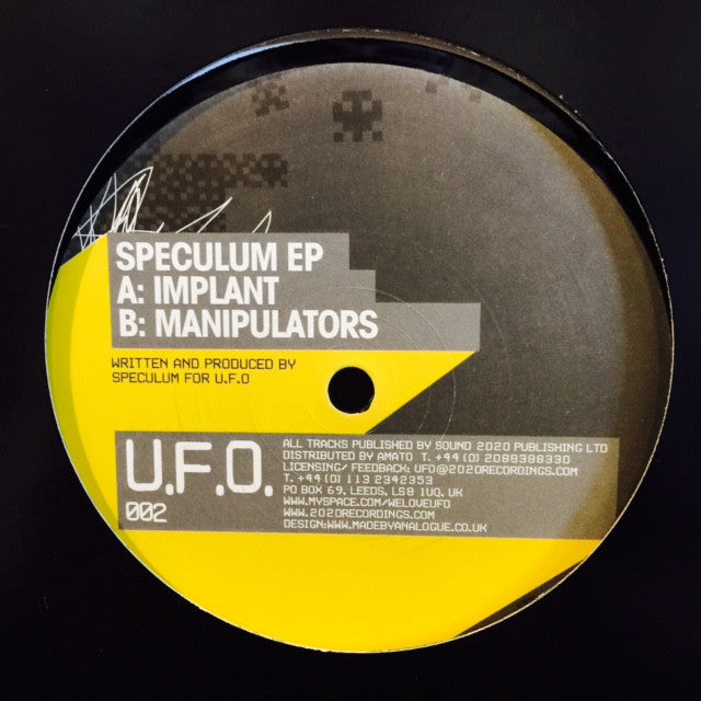Speculum - Speculum EP 12" UFO002 U.F.O.