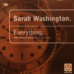 Sarah Washington - Everything 12" AM:PM 581 887-1