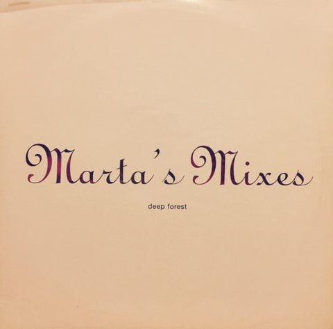 Deep Forest - Marta's Mixes 2x12" XPR2182 Columbia