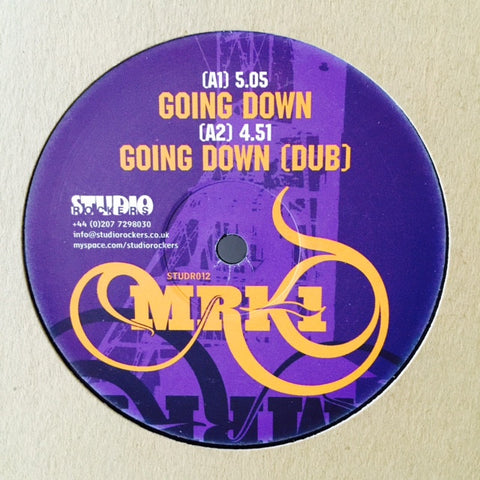 MRK1 - Going Down 12" STUDR012 Studio Rockers