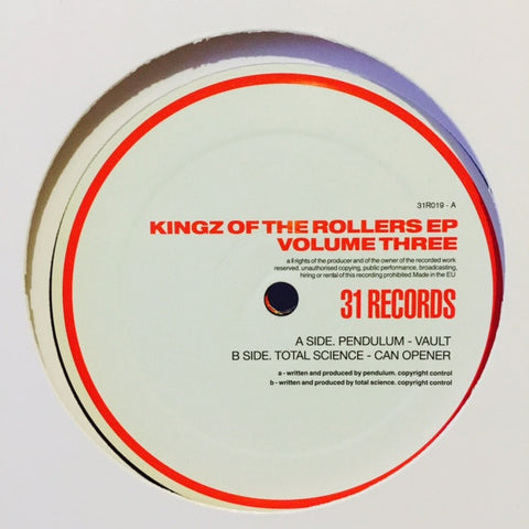 Various - Kingz Of The Rollers EP Volume Three 2x12" 31R019 31 Records