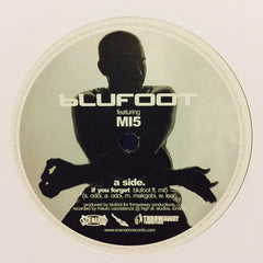 Blufoot - If You Forget / Remember The Name 12" SC037 Scenario Records