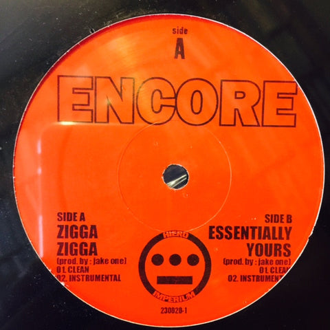 Encore - Zigga Zigga / Essentially Yours 12" 2300201 Hiero Imperium