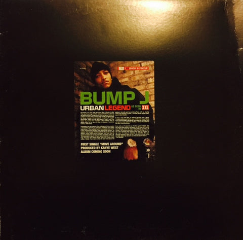 Bump J ‎– Move Around 12" PROMO Atlantic ‎– PR 301671