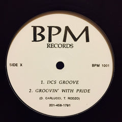 D Carlucci, T Rodzo - Tuch Me In A Special Way 12" BPM1001 BPM Records (NJ)