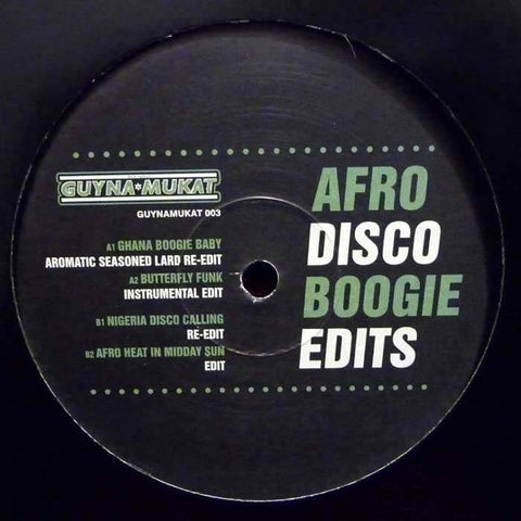 GUYNAMUKAT - Afro Disco Boogie Edits Volume 3 - Guynamukat Edits GUYNAMUKAT003