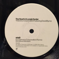 Thievery Corporation Featuring David Byrne - The Heart’s A Lonely Hunter 12" Eighteenth Street Lounge Music ESL085